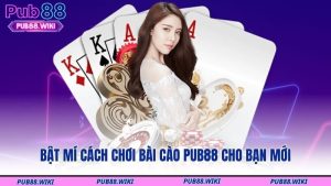 Bật mí cách chơi bài cào PUB88 cho bạn mới